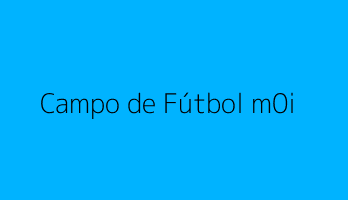 Campo de Fútbol m0i